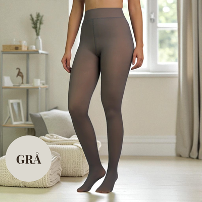 Elsa™ | Fleecefodrade Strumpbyxor med Transparent Effekt