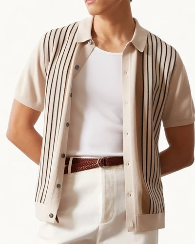 Como Stripe Polo