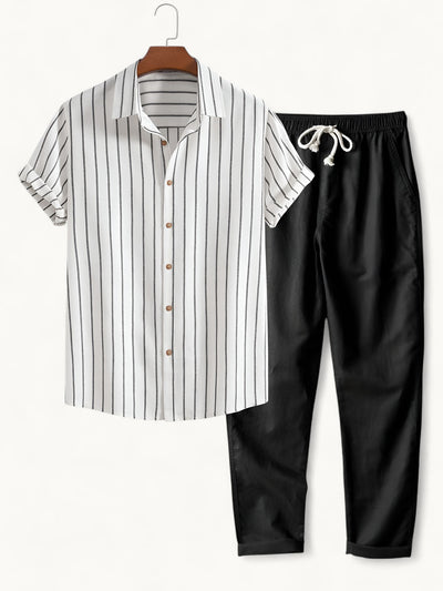 Morris - Stilren randig set