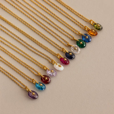 North Star Födelsesten Halsband