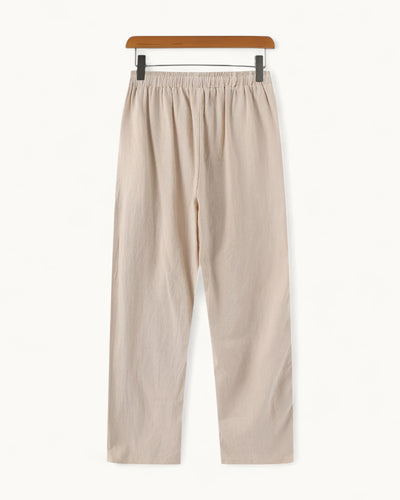 Palermo Linen-Blend Trouser