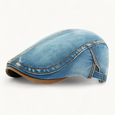 Rolf - Denim Flat keps