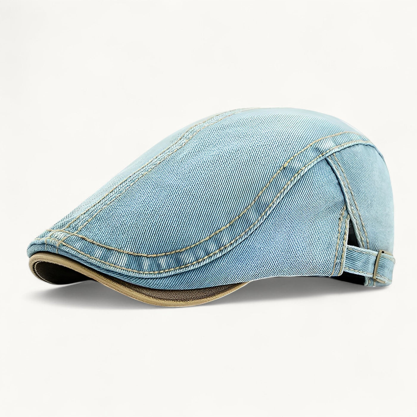 Rolf - Denim Flat keps