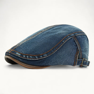 Rolf - Denim Flat keps