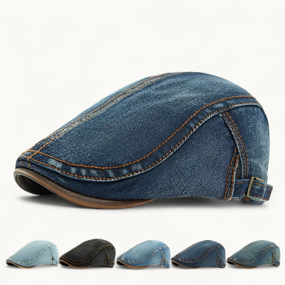Rolf - Denim Flat keps