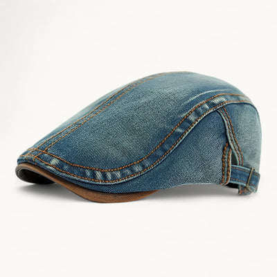 Rolf - Denim Flat keps