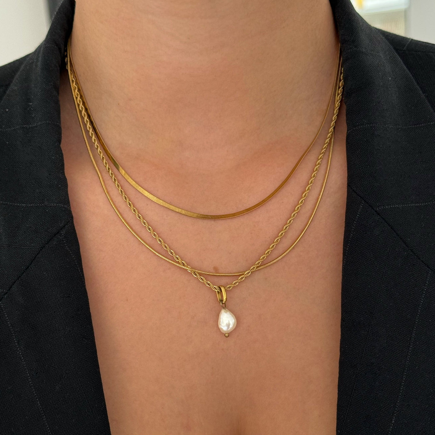 Pearl Glow™ | Klassiskt pärlhänge